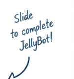 Slide to complete JellyBot!